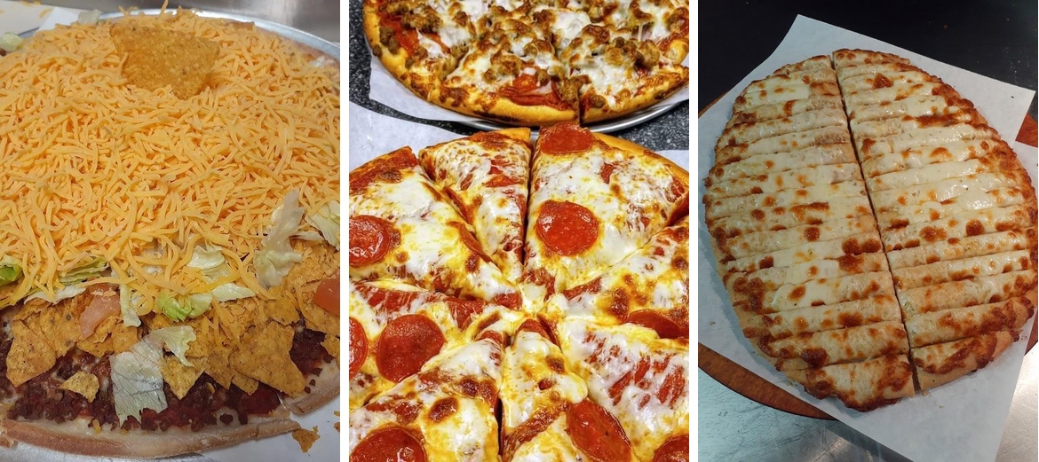 Nana Rosa's Pizza Menu